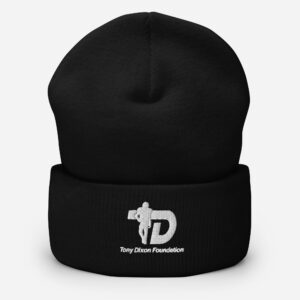Winter Beanie - Classic White TDF24 Logo