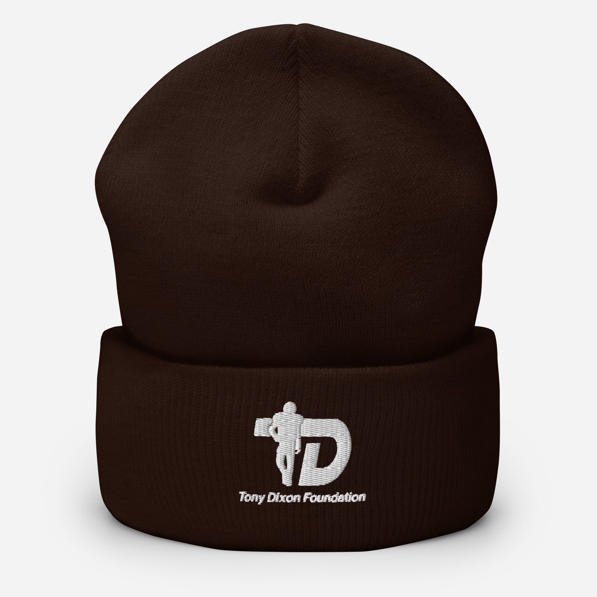 Winter Beanie - Classic White TDF24 Logo - Image 2