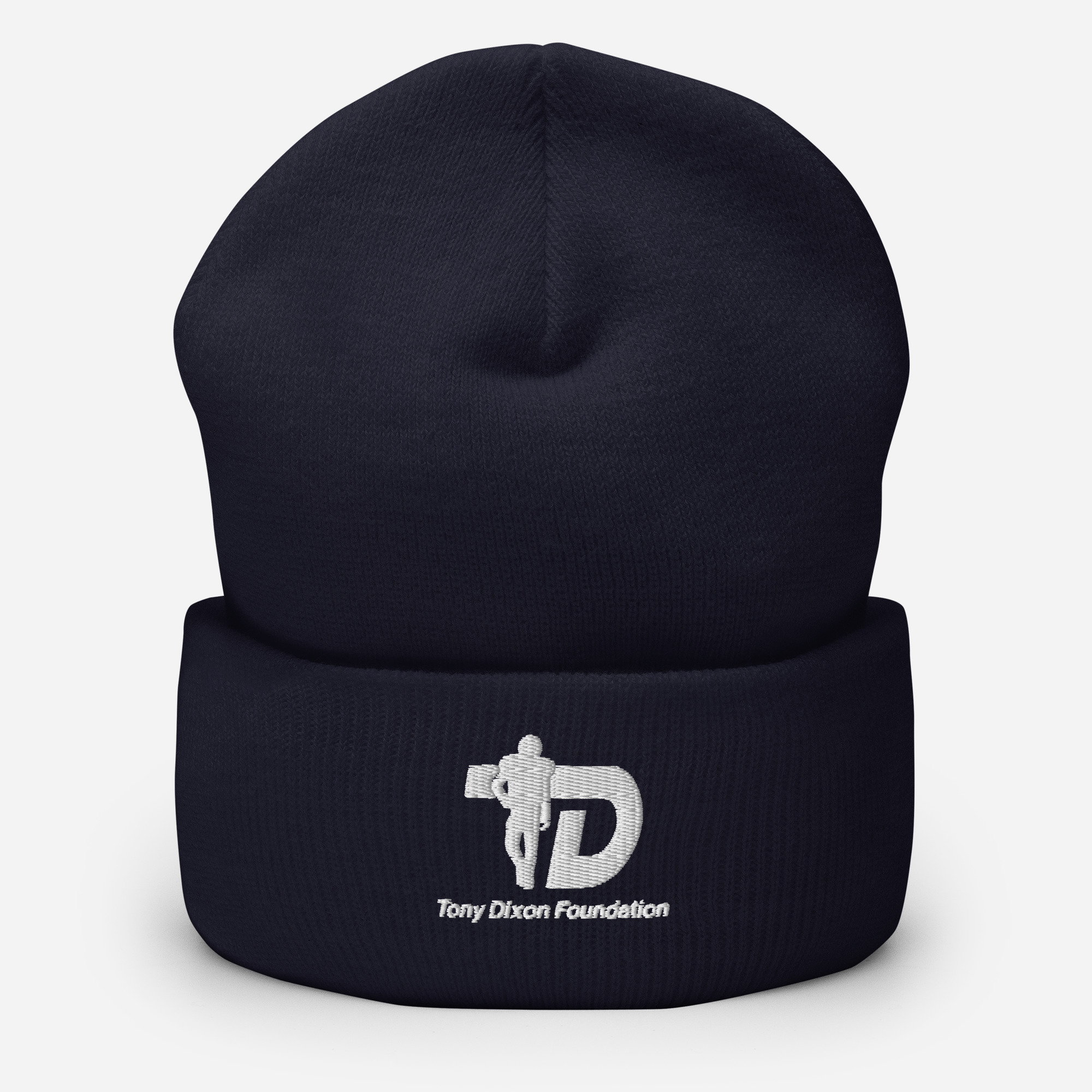 Winter Beanie - Classic White TDF24 Logo - Image 3