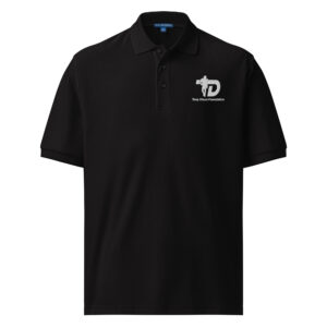 Polo - TDF24 Classic White Logo - Premium Polo