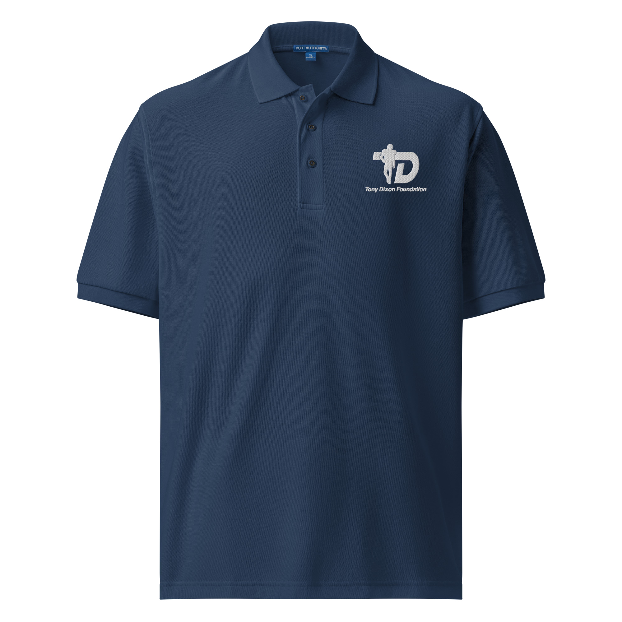 Polo - TDF24 Classic White Logo - Premium Polo - Image 3