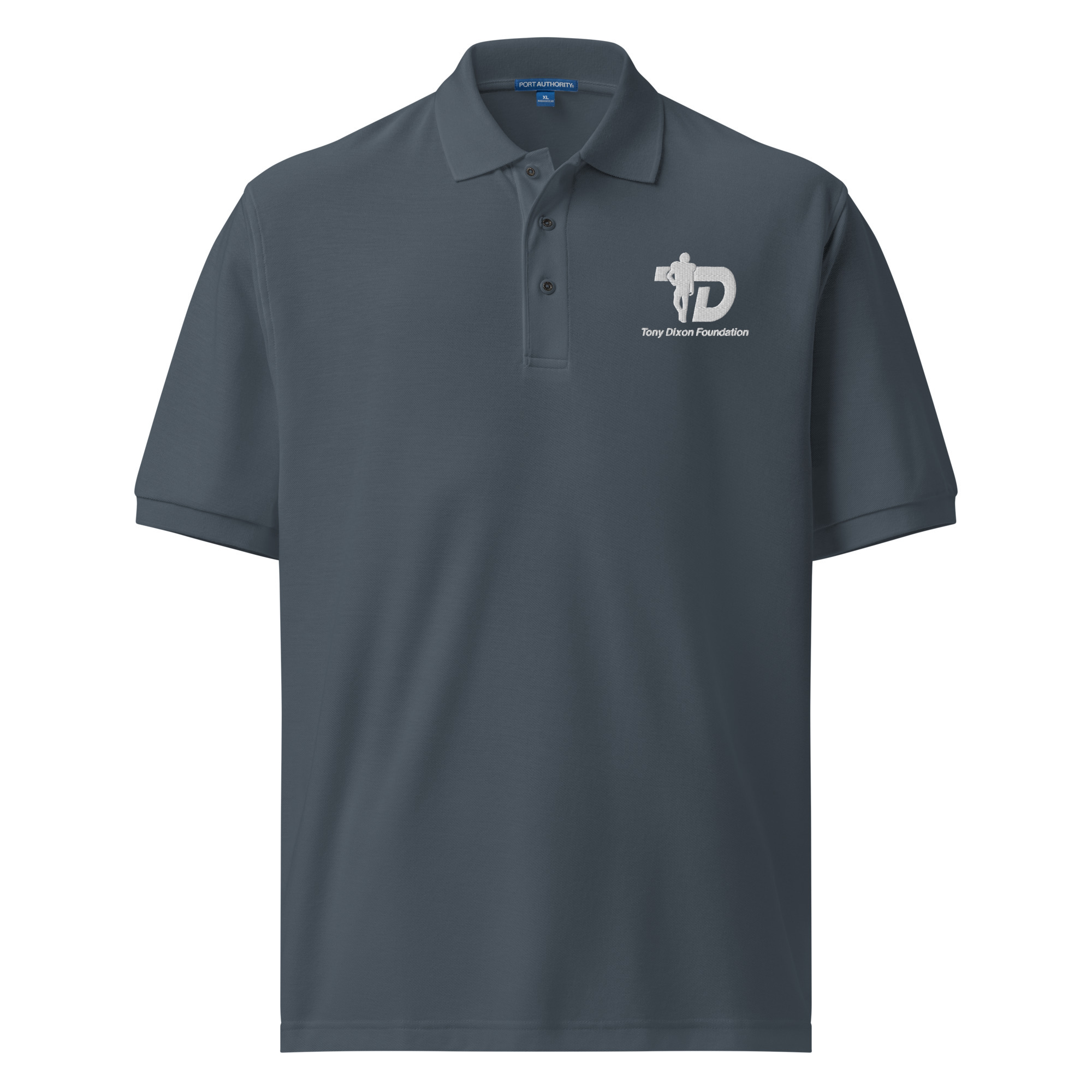 Polo - TDF24 Classic White Logo - Premium Polo - Image 4