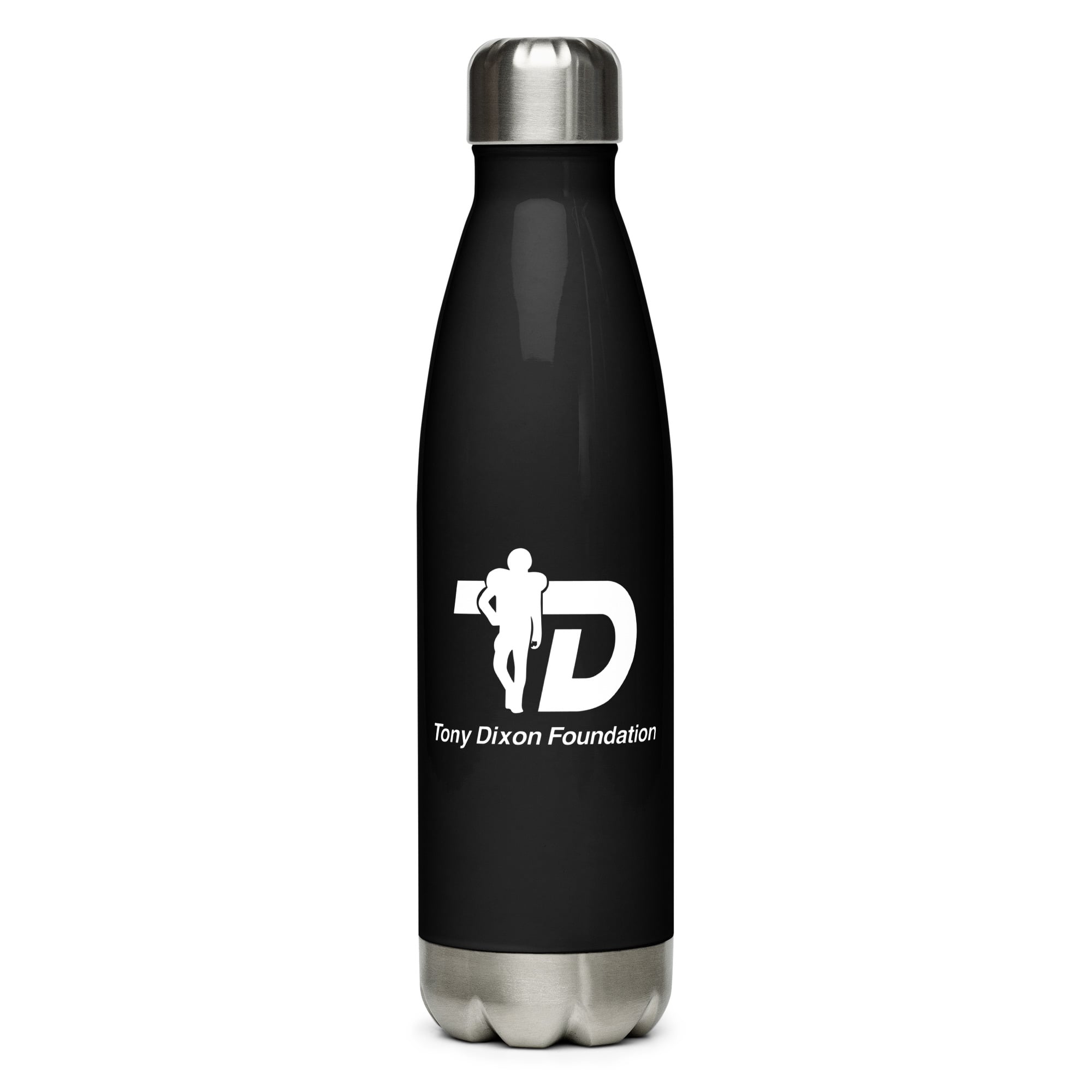 Water Bottle - Stainless steel - Classic White TDF24 Logo
