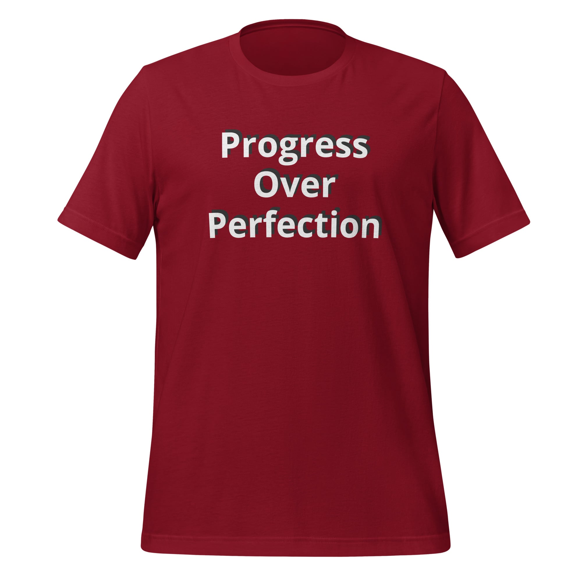 Tee - Progress Over Perfection - Unisex t-shirt - Image 5