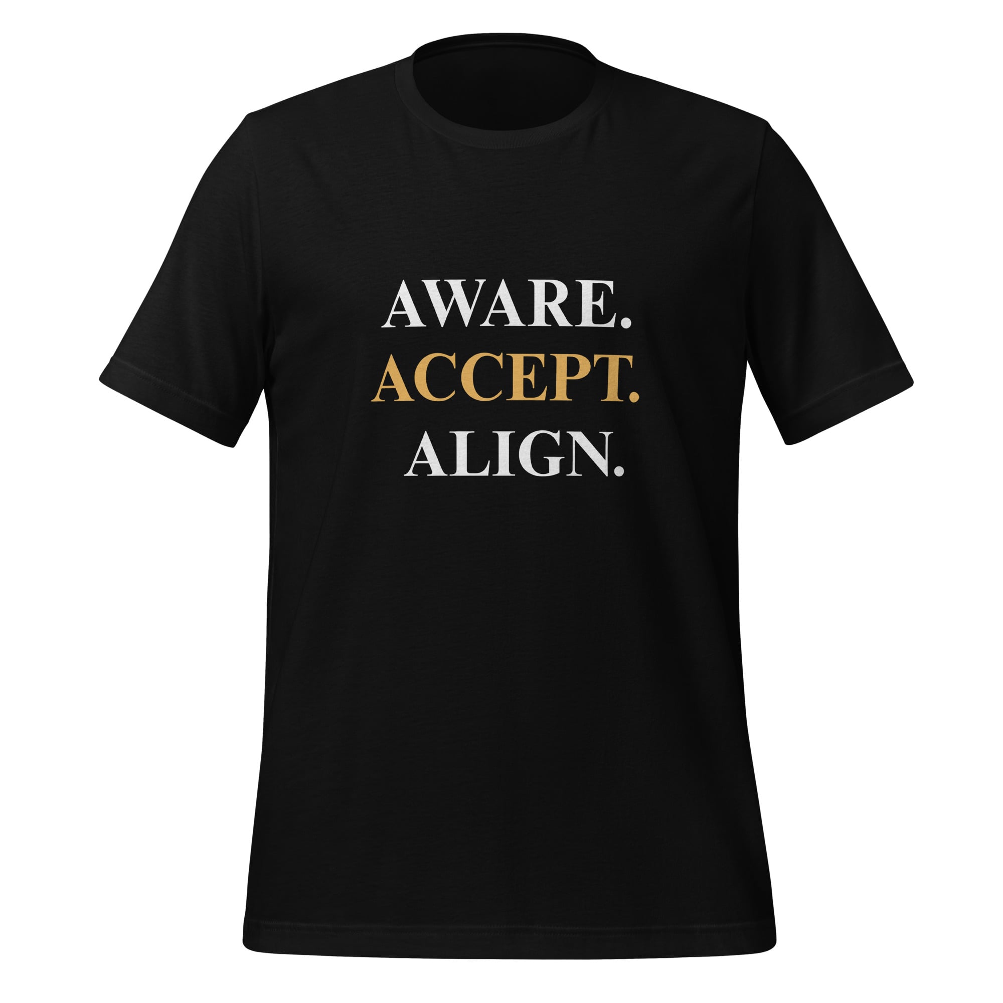 Tee - Aware Accept Align - Unisex t-shirt - Image 3