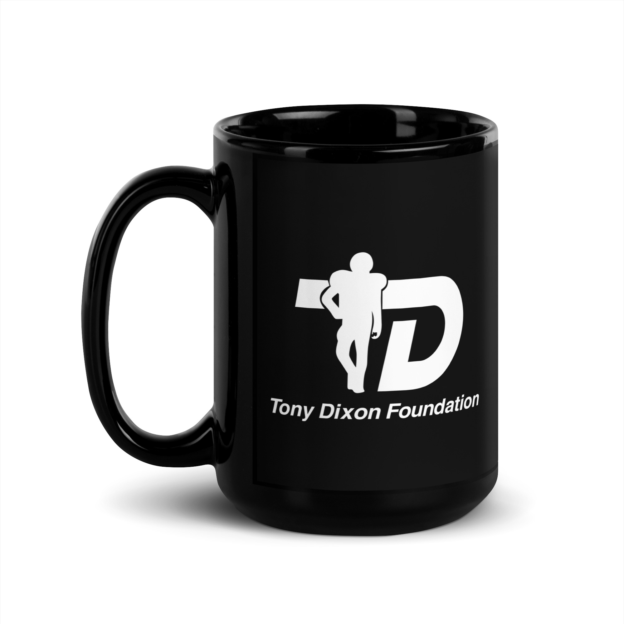 Mug - TDF Black Glossy Mug - Image 2